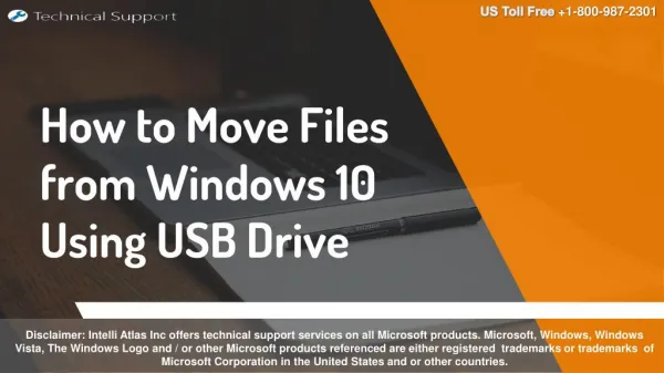 How to Move Files from Windows 10 Using USB Drive