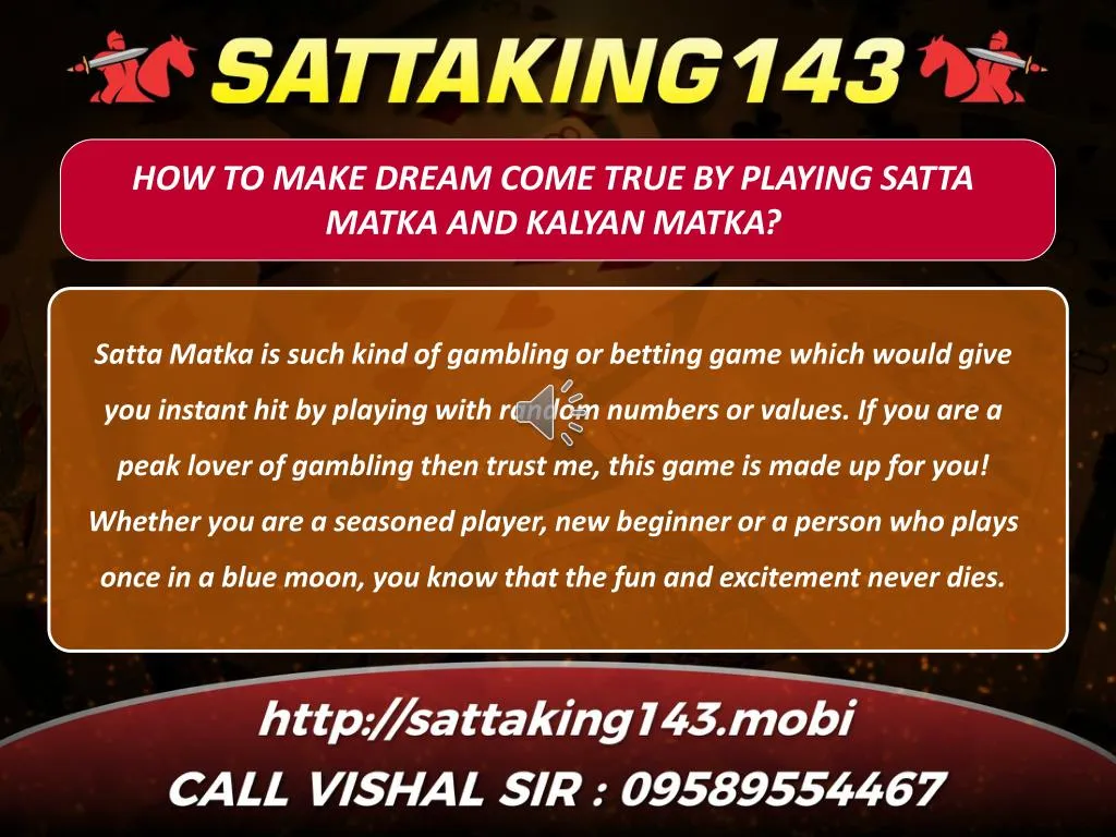 how to make dream come true by playing satta
