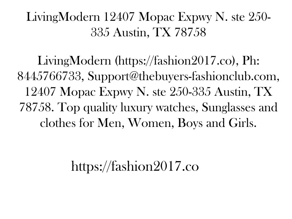 livingmodern 12407 mopac expwy