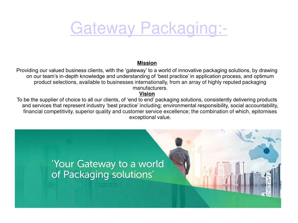 gateway packaging