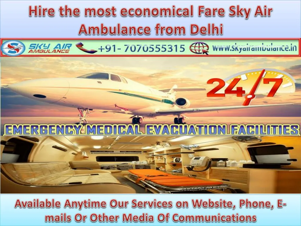 hire the most economical fare sky air ambulance