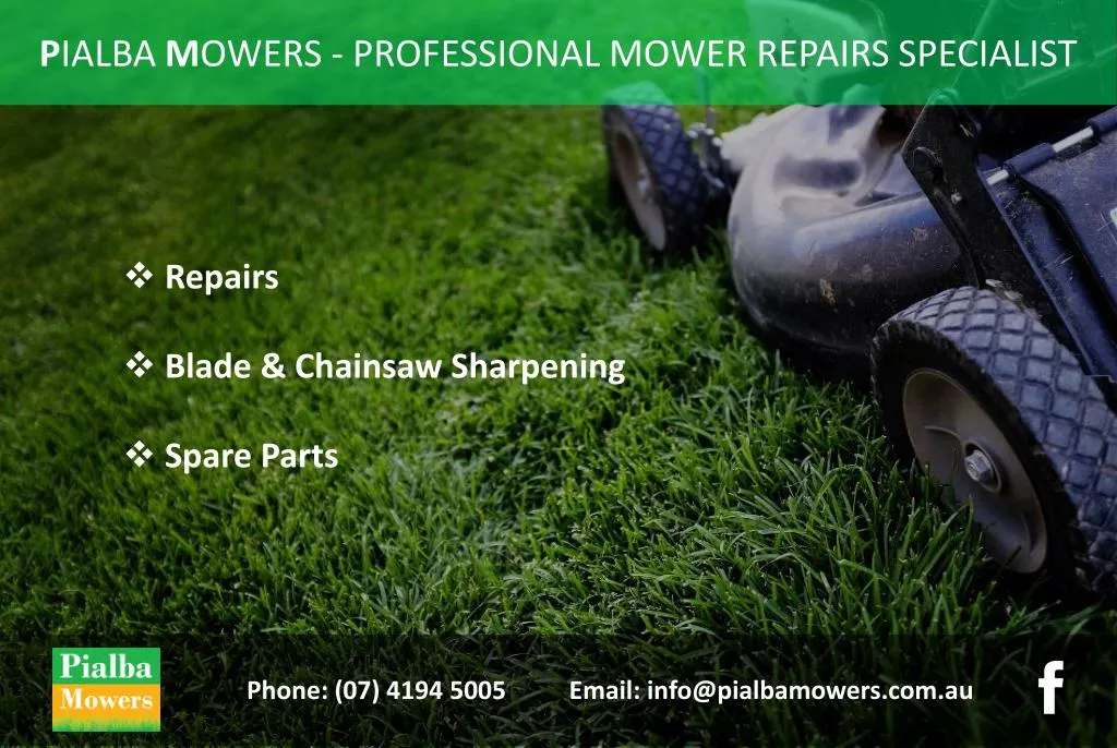 p ialba m owers professional mower repairs specialist