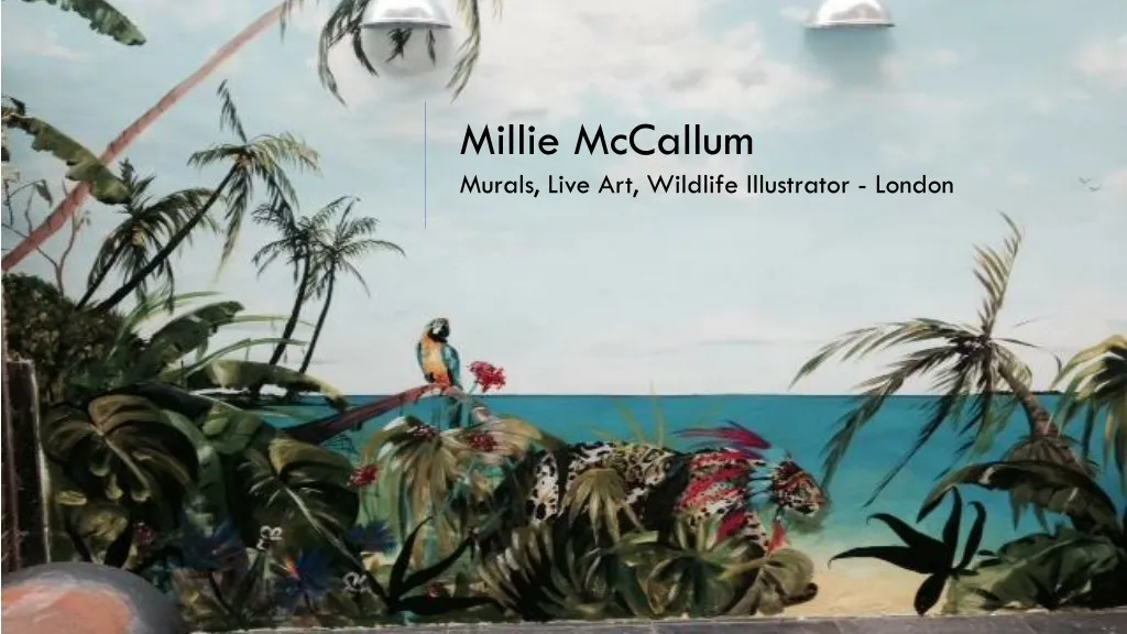 millie mccallum murals live art wildlife