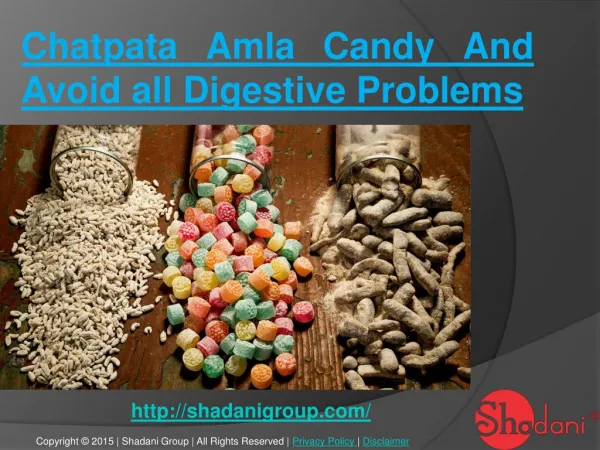 Chatpata Amla Candy Remove Digestive Problems