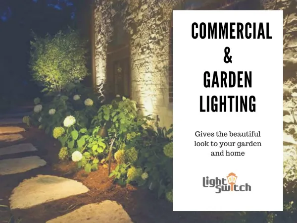 Shop Commercial Lighting and Garden Lighting