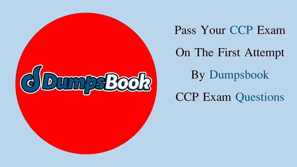 pass your ccp exam on the first attempt
