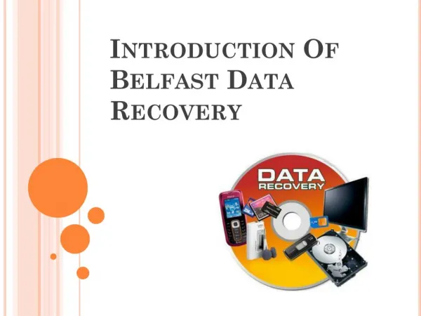 Introduction Of Belfast Data Recovery