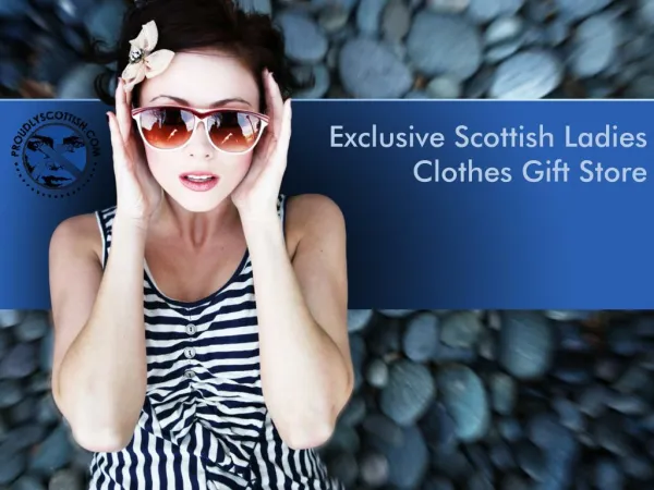 Exclusive Scottish Ladies Clothes Gift Store