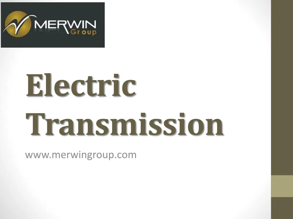 electric transmission