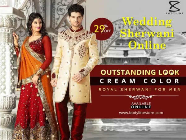 Wedding Sherwani Online