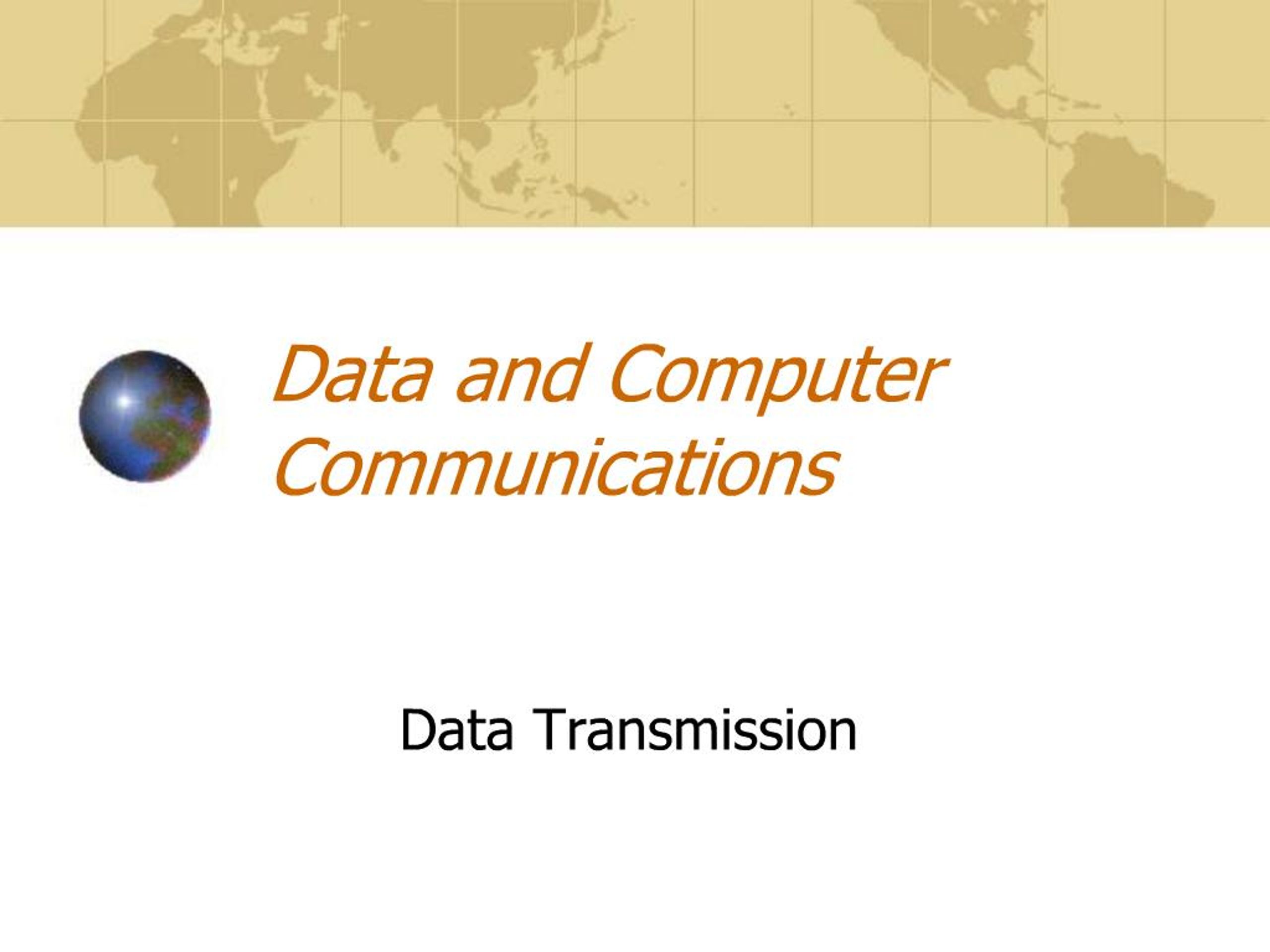 PPT - Data and Computer Communications PowerPoint Presentation, free ...