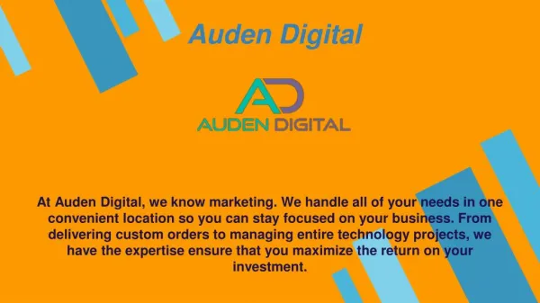 Web Design and Marketing Agency in Austin - Auden Digital