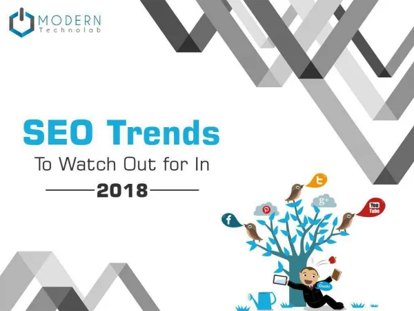 SEO Trends to Watch Out For In 2018
