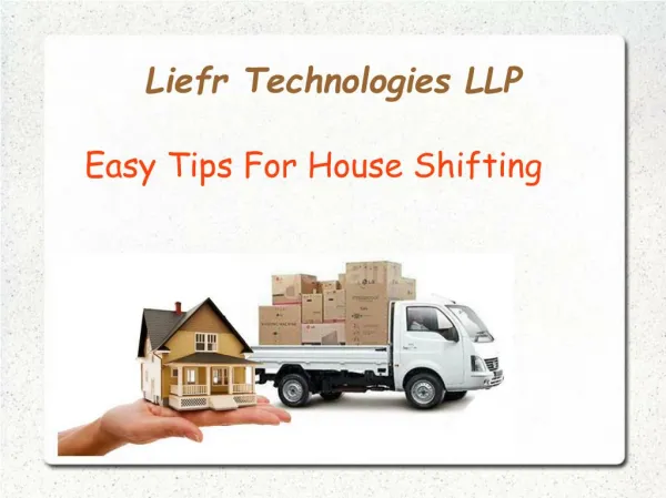 Easy Tips For House Shifting