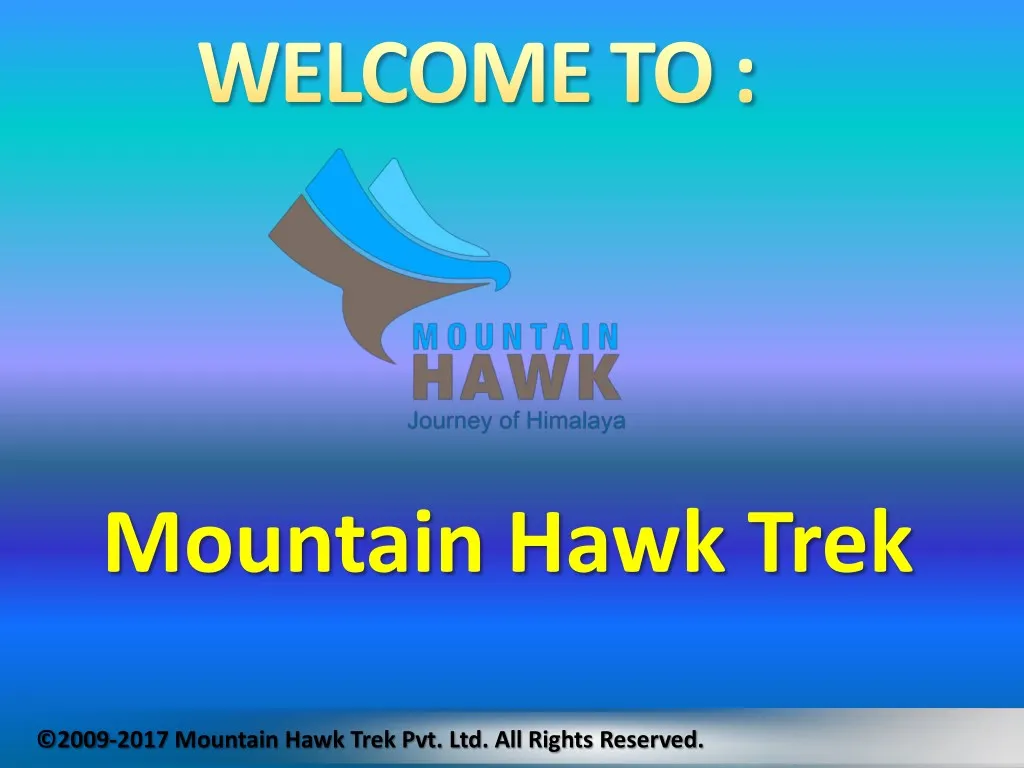 mountain hawk trek