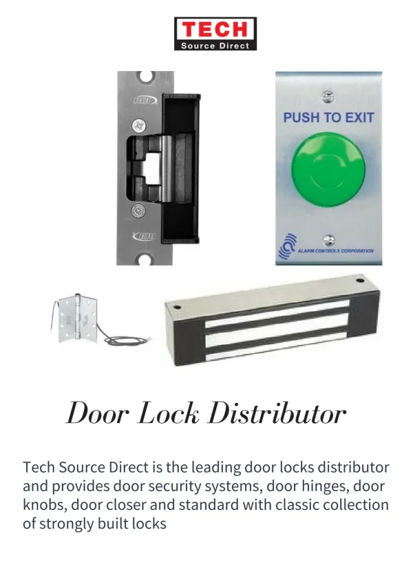 Door Lock Distributor