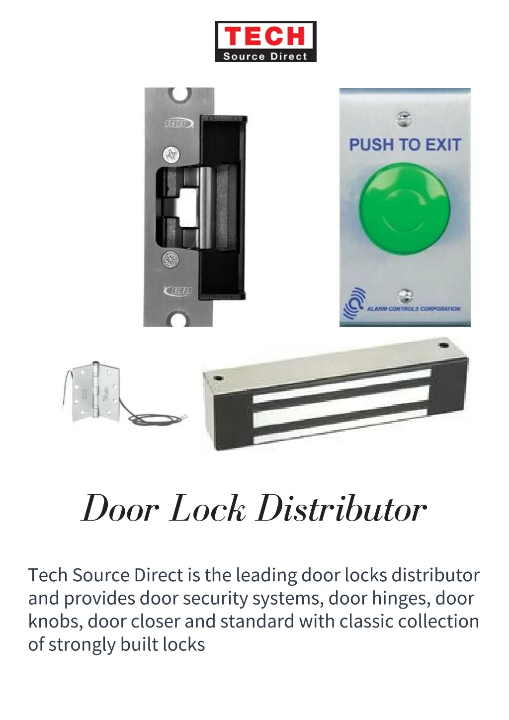door lock distributor