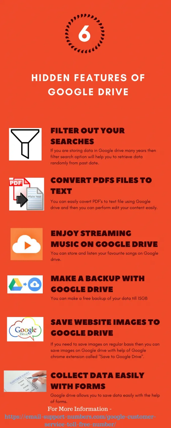 6 Features of Google Drive