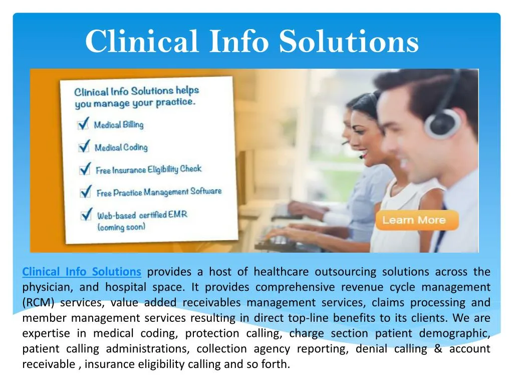 clinical info solutions