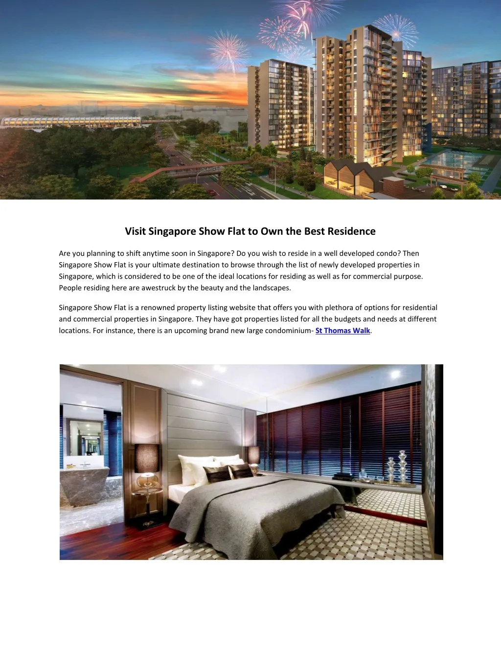 visit singapore show flat to own the best