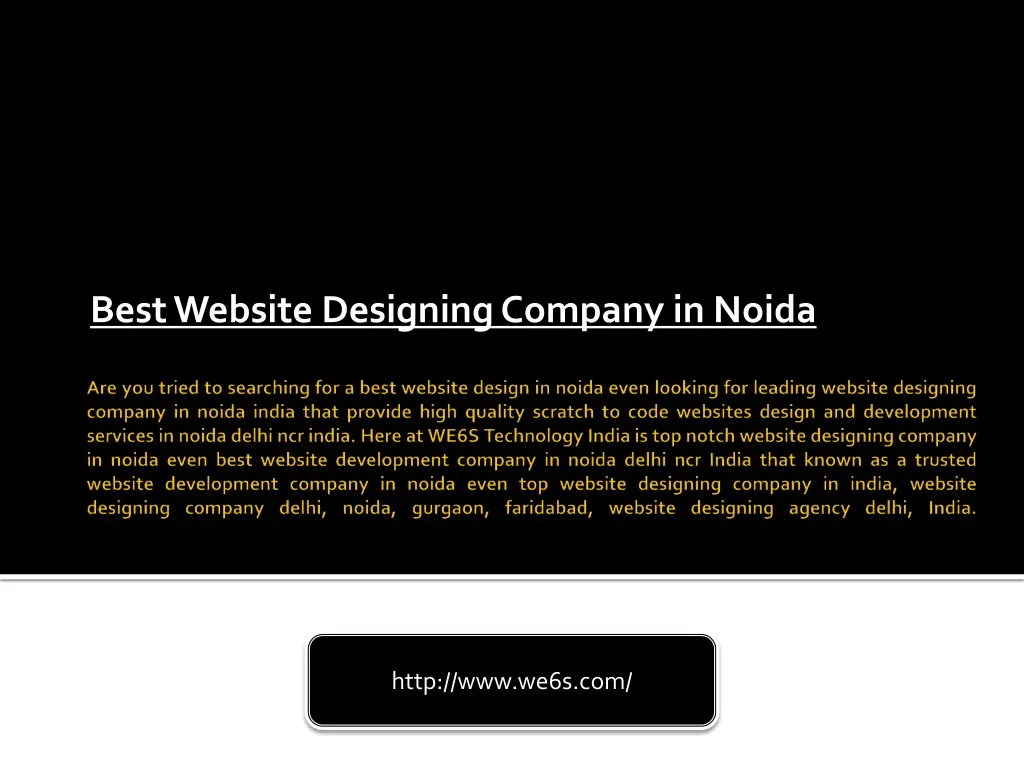 best website designing company in noida