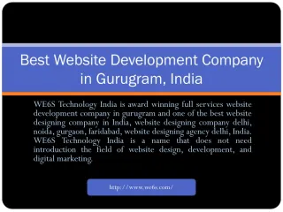 Website Development in Gurugram - slide 1