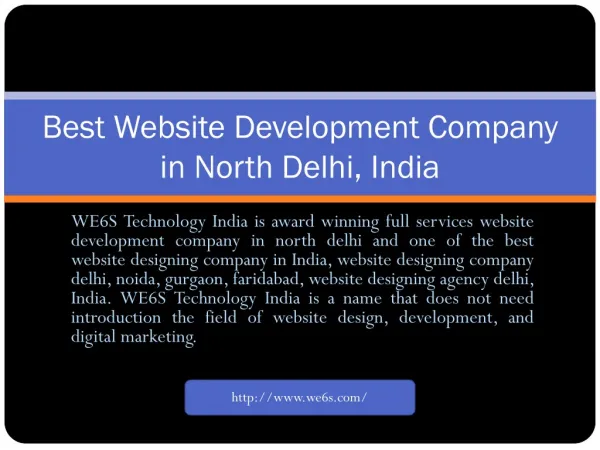 Website Development in North Delhi