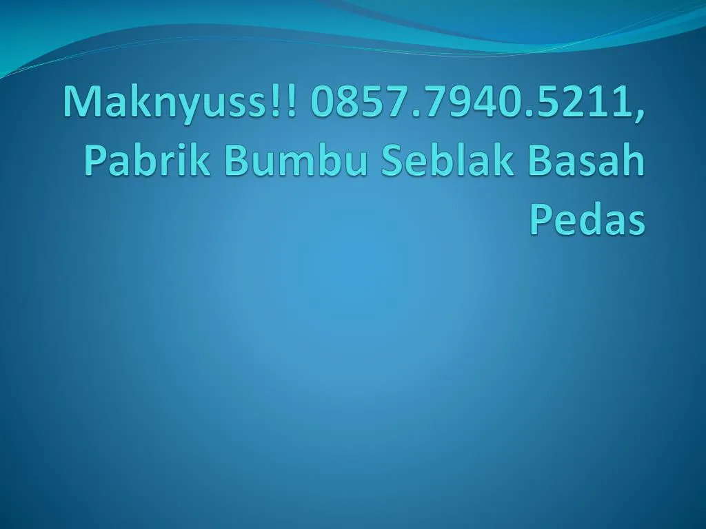 maknyuss 0857 7940 5211 pabrik bumbu seblak basah pedas