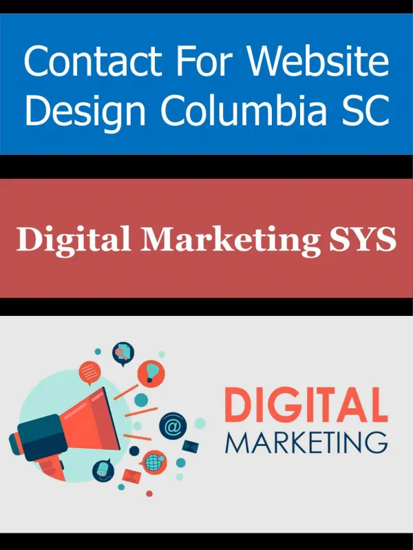 Contact For Website Design Columbia SC