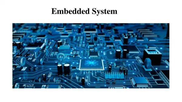 Embedded system training - Embedded system training in Chennai