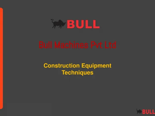 Construction Equipment Manufacturers in India,