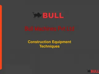 Construction Equipment Manufacturers in India, - slide 1