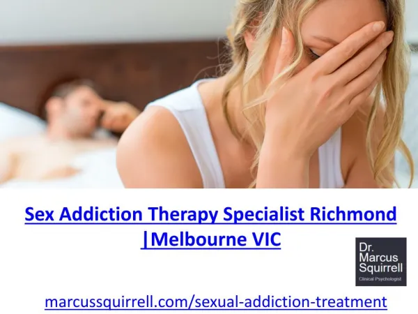 Sex Addiction Therapy Specialist Richmond |Melbourne VIC