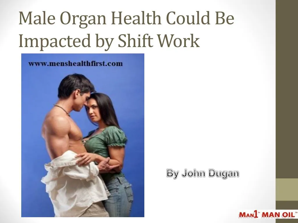 male organ health could be impacted by shift work