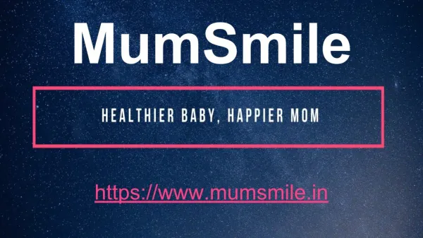 MumSmile - Best Pregnancy Apps for New Moms in 2018