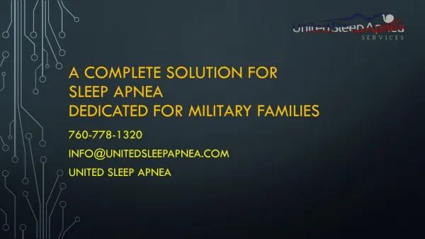 United Sleep Apnea - Home Sleep Apnea Testing