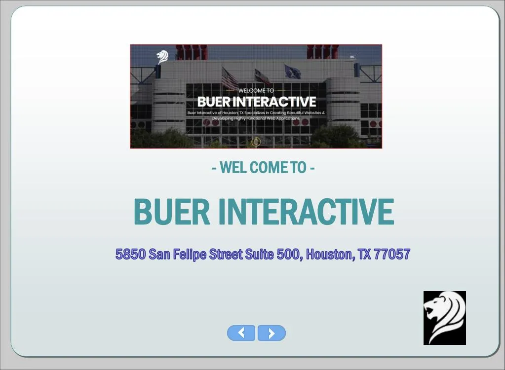 wel come to buer interactive