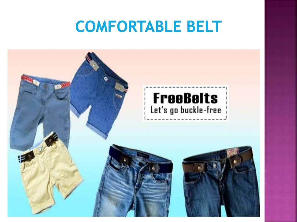 comfortable belt