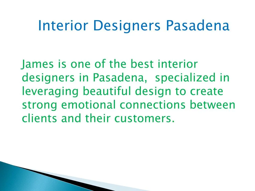 interior designers pasadena