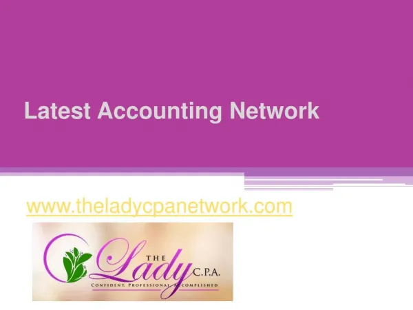 Latest Accounting Network - www.theladycpanetwork.com