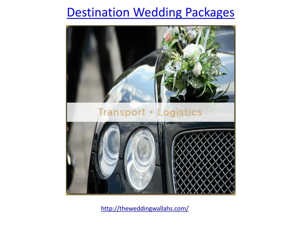 destination wedding packages