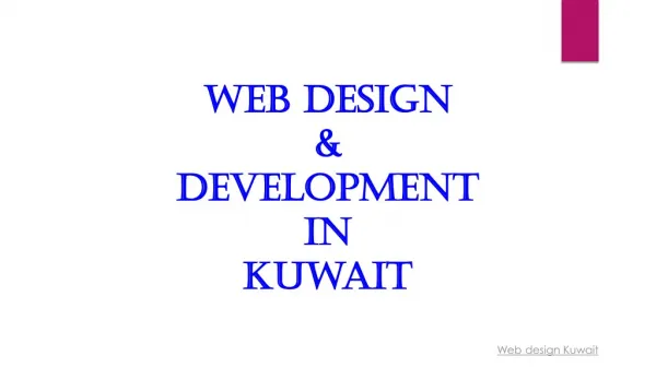 Web design Kuwait | Website development Kuwait | web Developers Kuwait