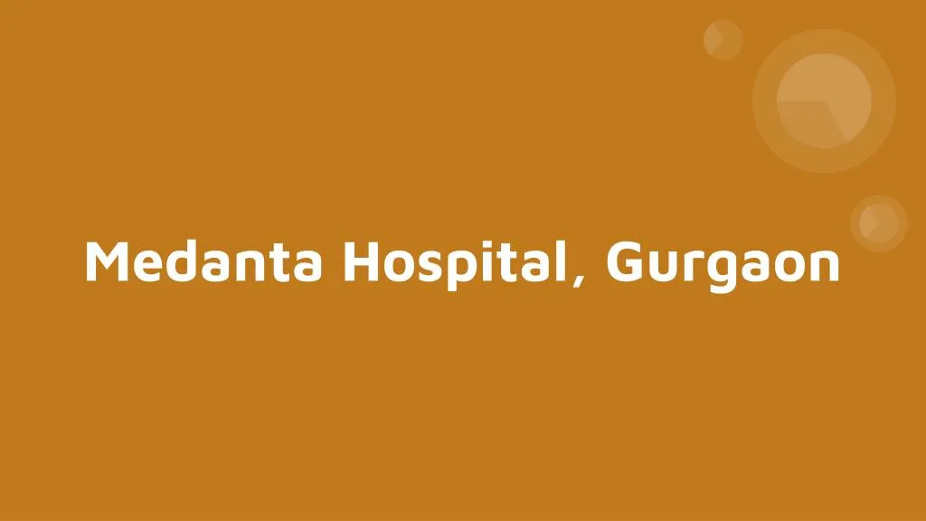 medanta hospital gurgaon