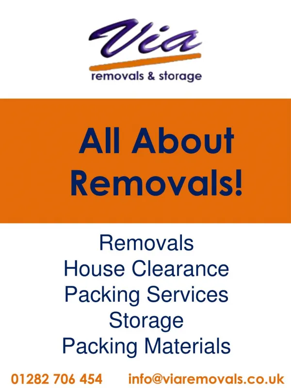 Via Removals & Storage Ltd