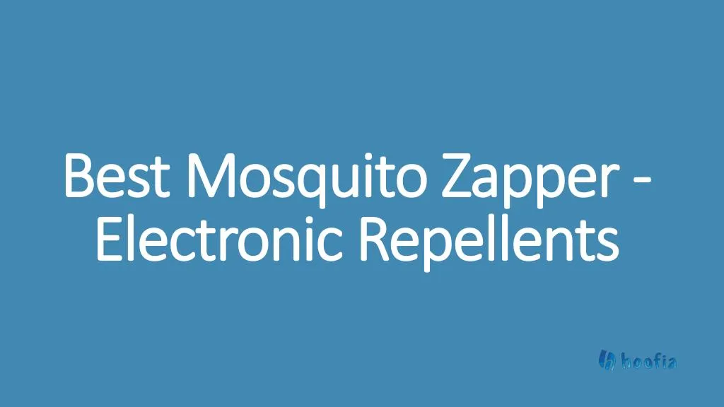 best mosquito zapper electronic repellents