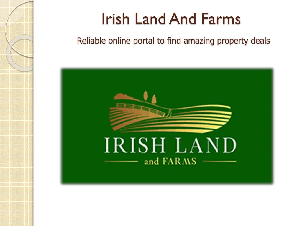 irish land and farms reliable online portal to find amazing property deals