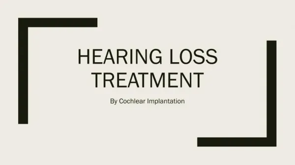 Cochlear Implant for Hearing Loss Treatment : Complete guide to Complication, Risk, Recovery time and Estimated cost