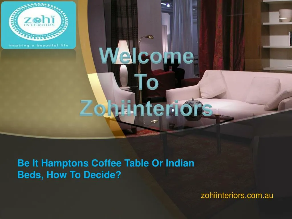 welcome to zohiinteriors