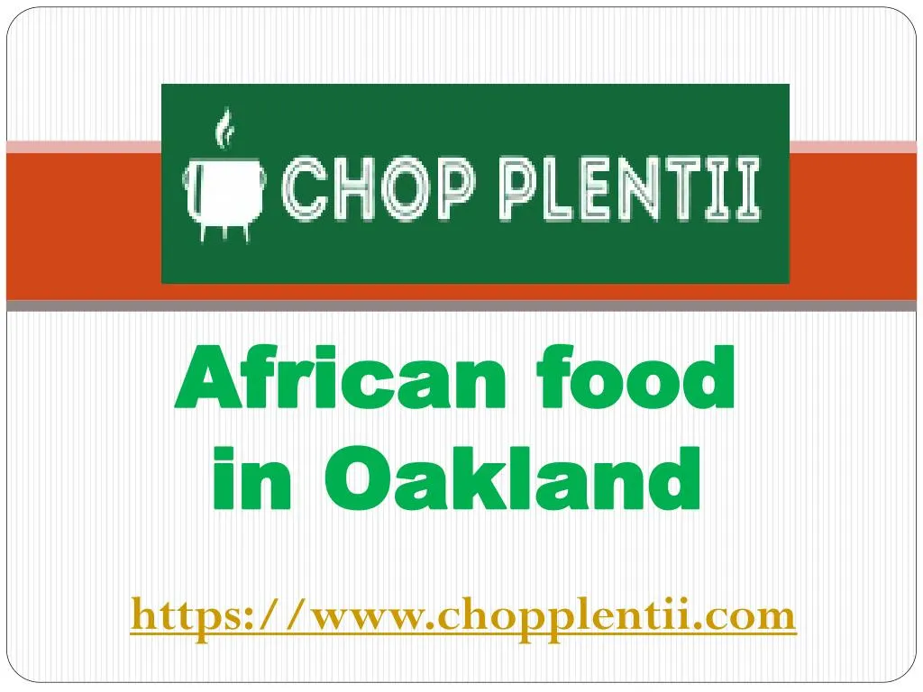 african food in oakland