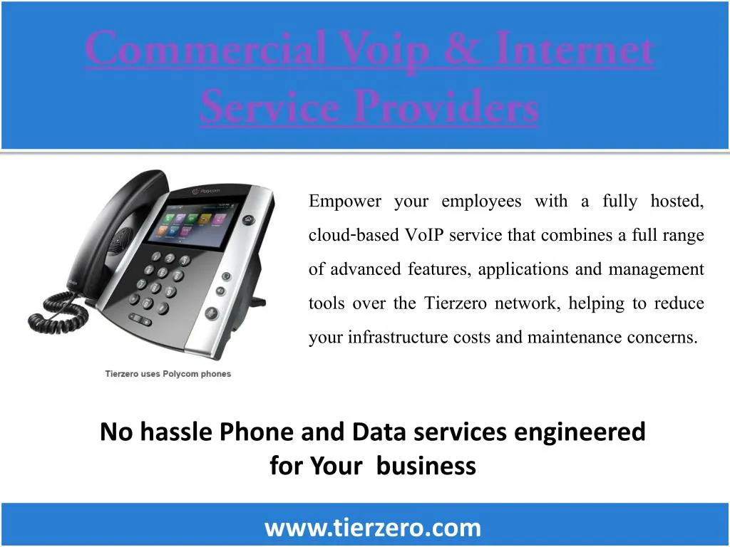 commercial voip internet service providers